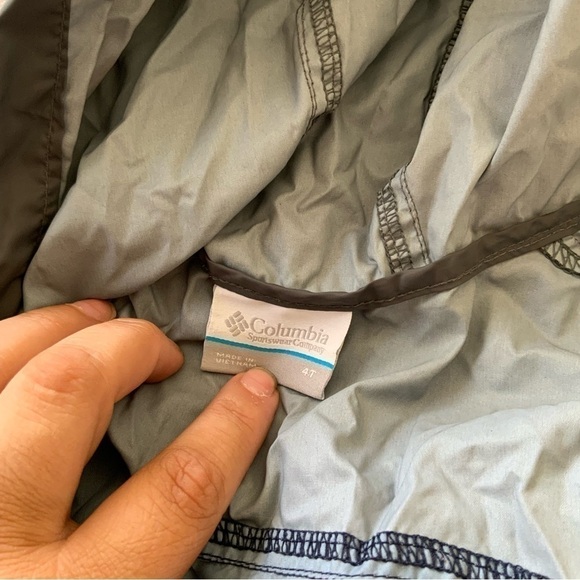 Columbia kids toddler 4T windbreaker jacket - Picture 4 of 4